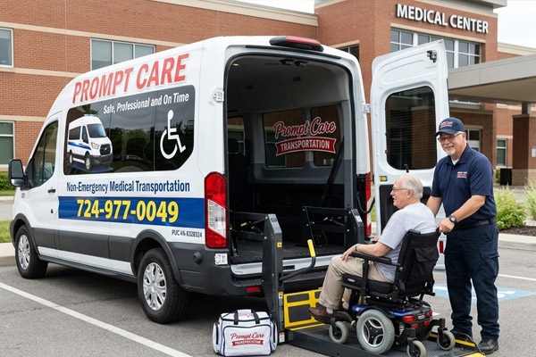 Wheelchair accessible medical transport